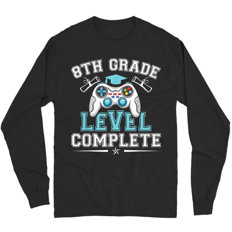 8th Grade Level Complete Graduation 21 Class Eighth Grade T Shirt Zilem