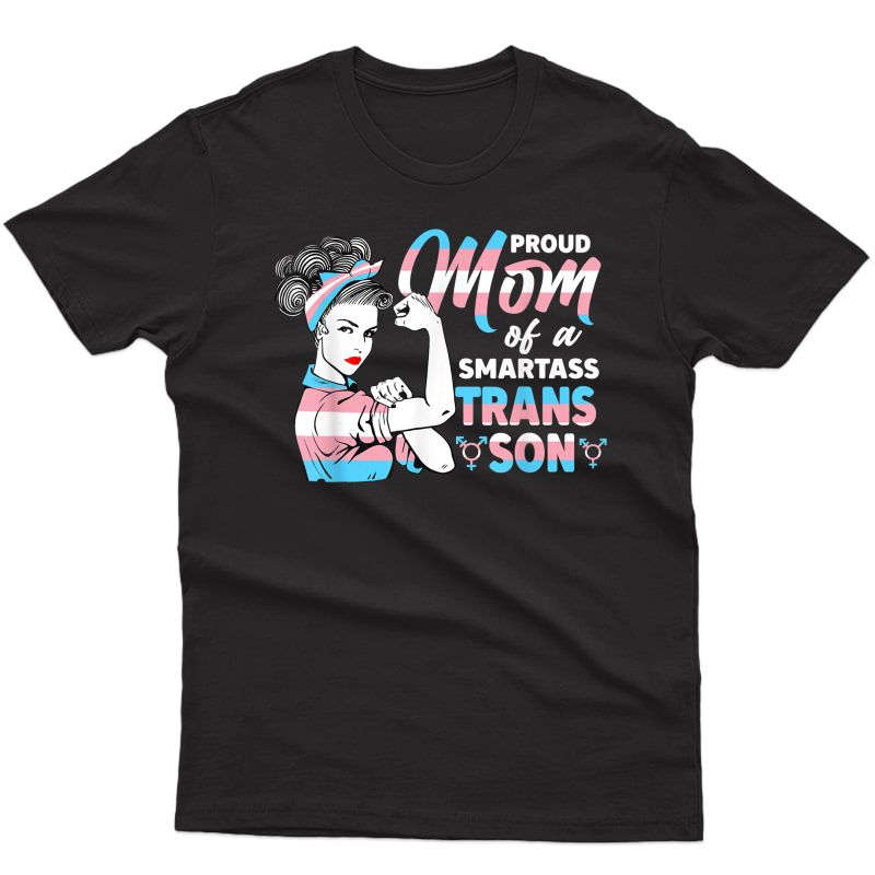 Awesome Proud Unbreakable Trans Mom Pride Lgbt Awareness T-shirt