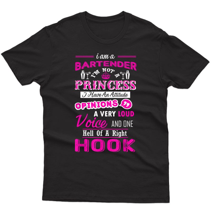 Bartender Shirt - I Am A Bartender Tshirt