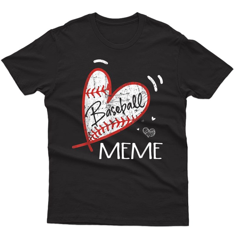 Baseball Meme For Grandma Mother's Day Gifts T-shirt