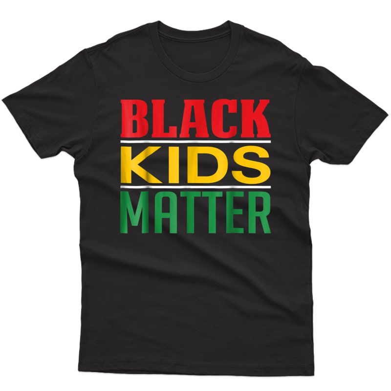 Black Matter School Tea Unity Education T Shirt