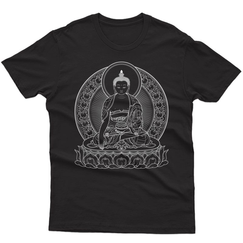 Buddha T Shirt; Buddhist T-shirt; Meditation Zen Yoga Tee