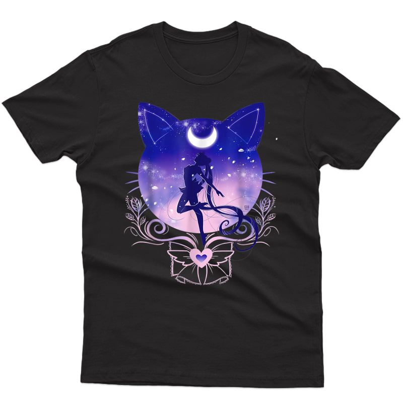 Cat-moon Sailor T-shirt T-shirt