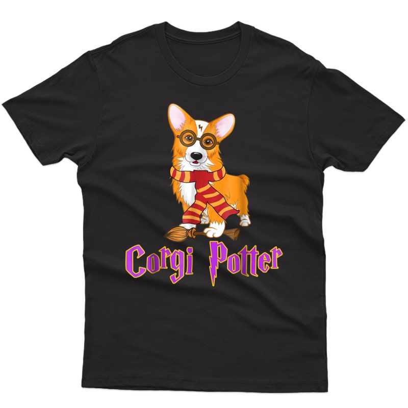 Corgi Shirt Christmas Gift Funny Cori Potter