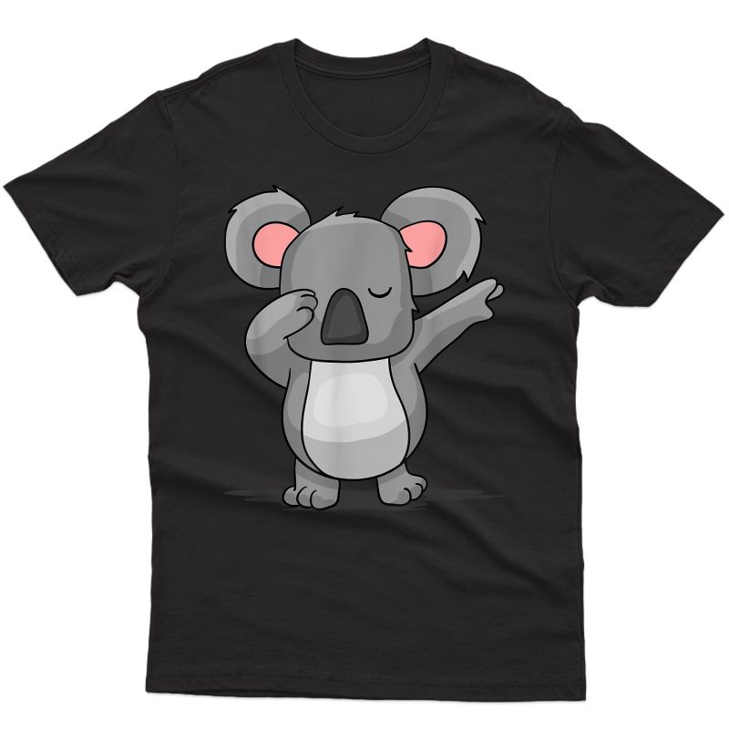 Dabbing Koala T Shirt Funny Dab Gift