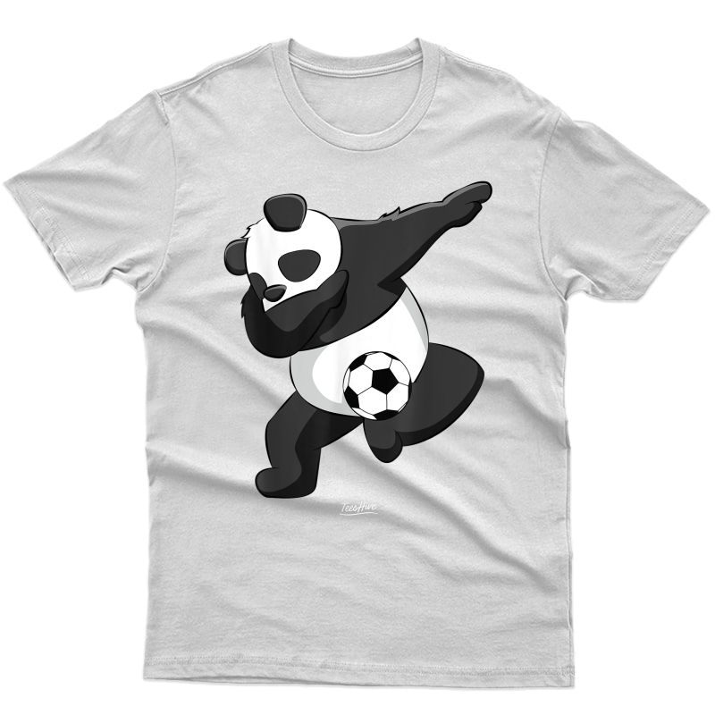 Dabbing Panda Soccer Love Panda Dab Funny Panda Lover Shirts
