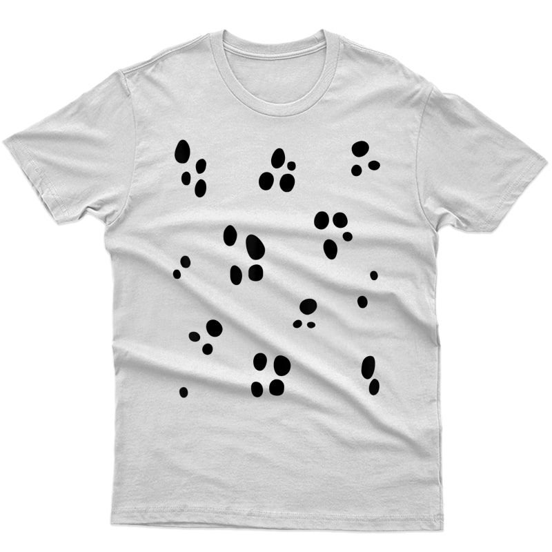 Dalmatian Dog Costume Shirt Animal Funny Halloween T-shirt