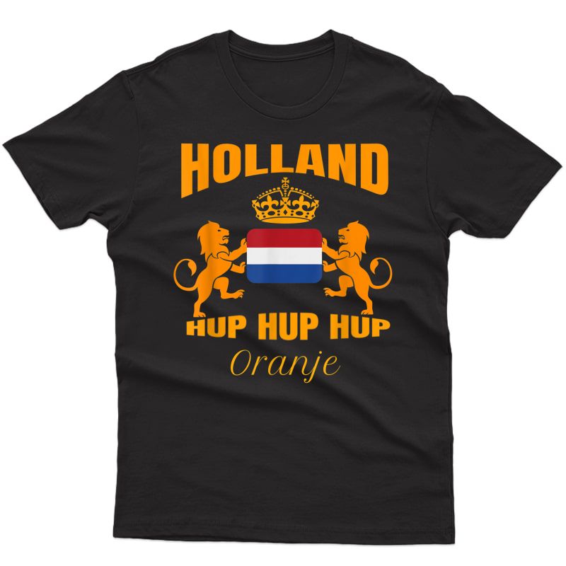 Dutch Soccer Netherland Flag Amsterdam Hup Holland Shirts