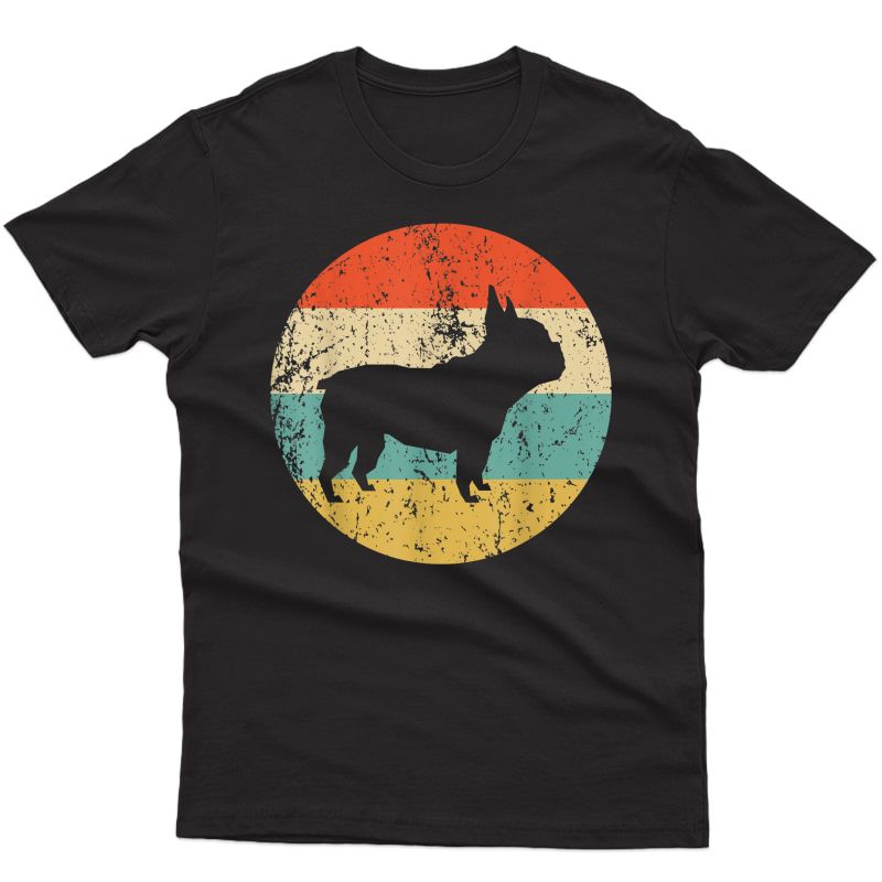French Bulldog Shirt - Retro French Bulldog Dog T-shirt
