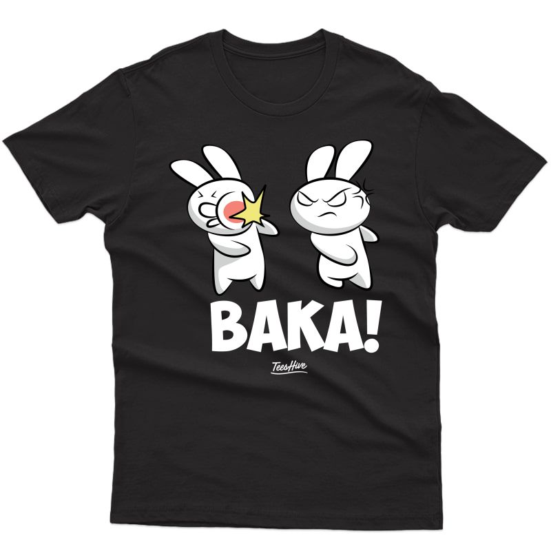Funny Anime Baka Rabbit Baka Japanese Anime Lover Shirts