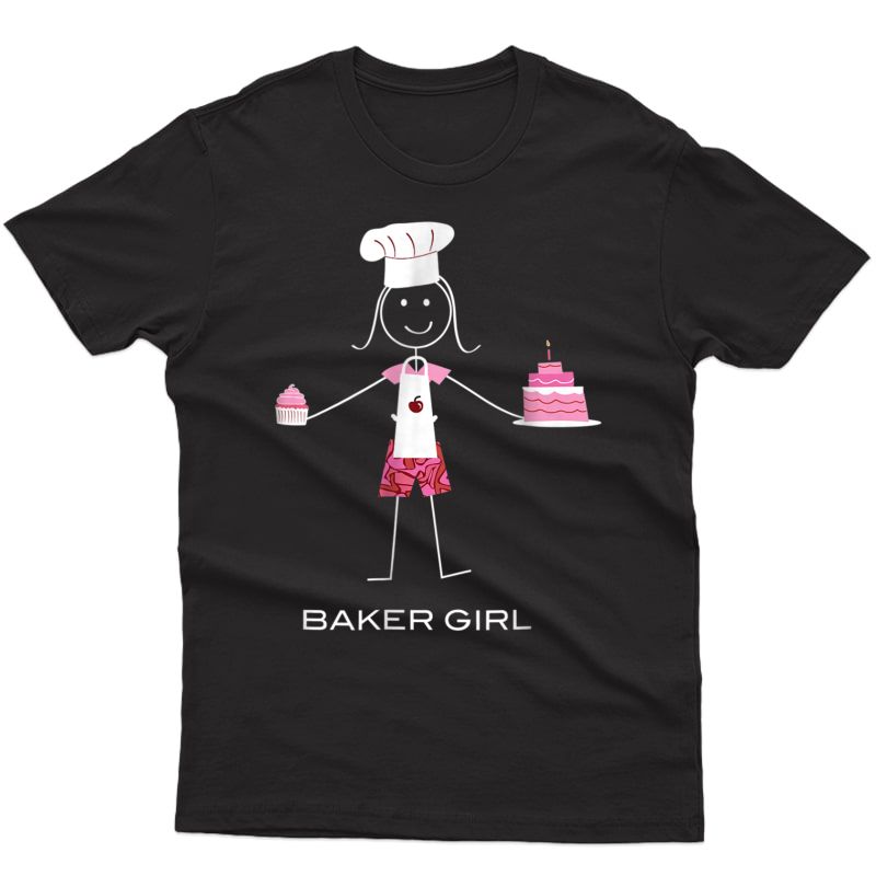 Funny Baker T-shirt For , Cooking Gifts For Girls