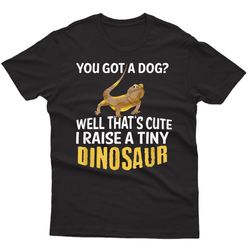 Funny Bearded Dragon Graphic Pet Lizard Lover Reptile Gift T-shirt