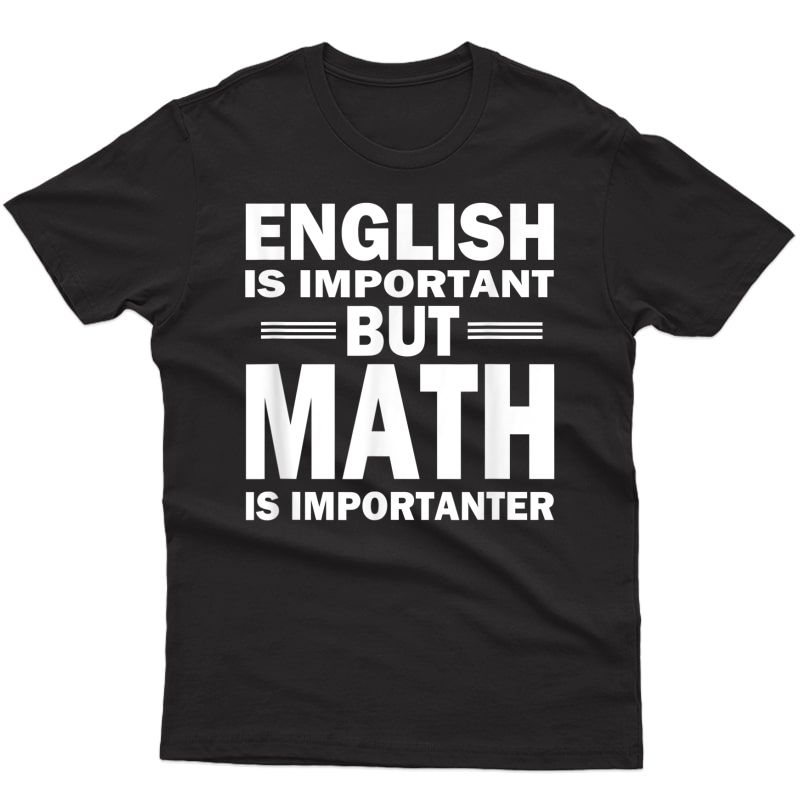 Funny Math Science Nerd Tea Gift Idea Birthday T-shirt