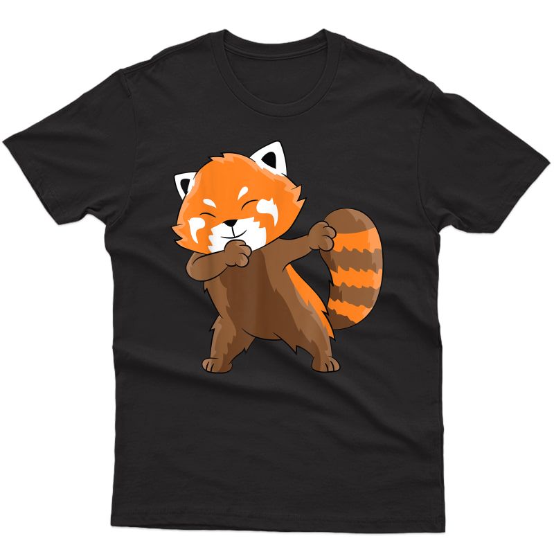 Funny Panda Dab Cute Dabbing Red Panda T-shirt