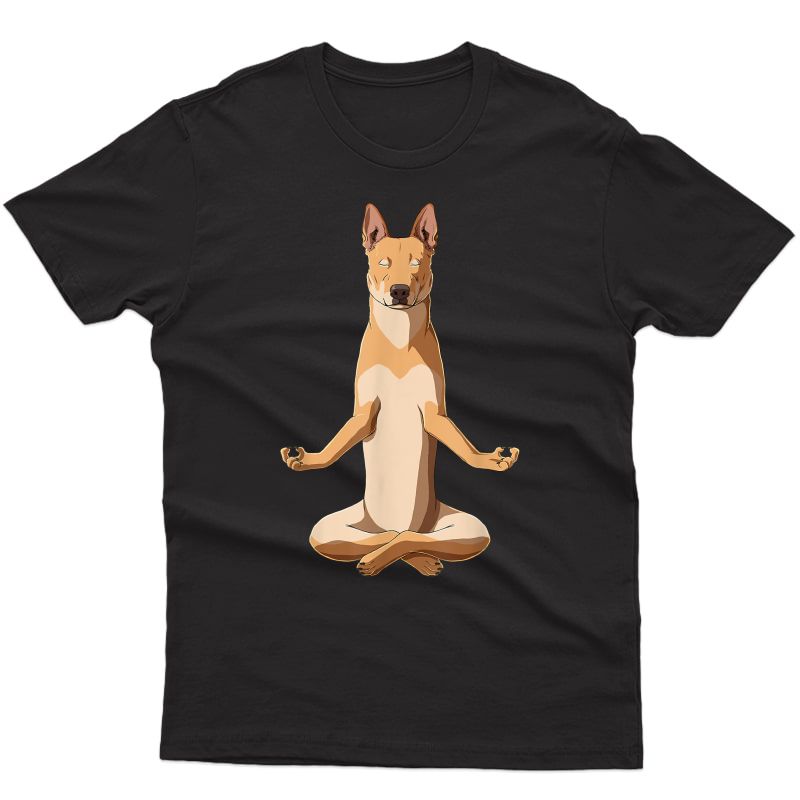 Funny Yoga Carolina Dog T-shirt