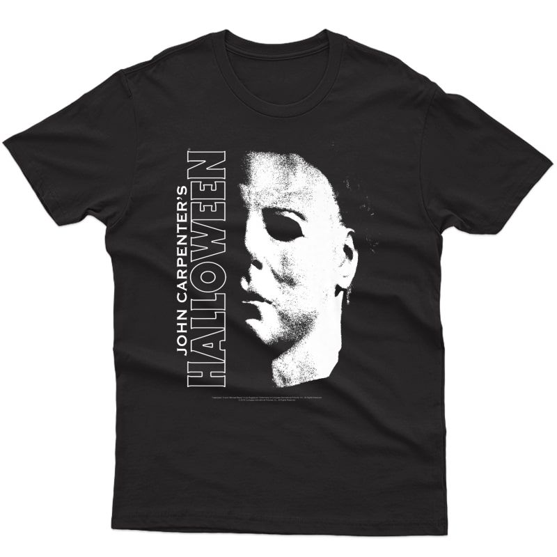Halloween Michael Myers Face Premium T-shirt