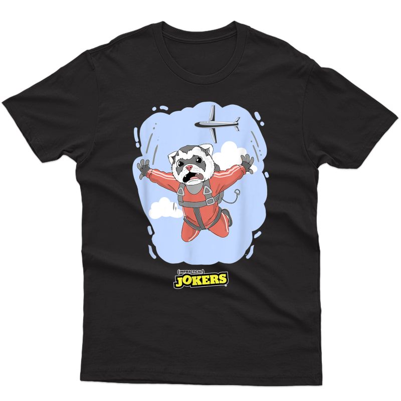 Impractical Jokers Murry Skydiving Ferret T-shirt