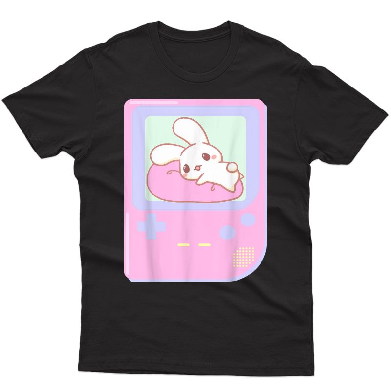 Kawaii Gamer Bunny Rabbit Pastel Shirt Cute T-shirt