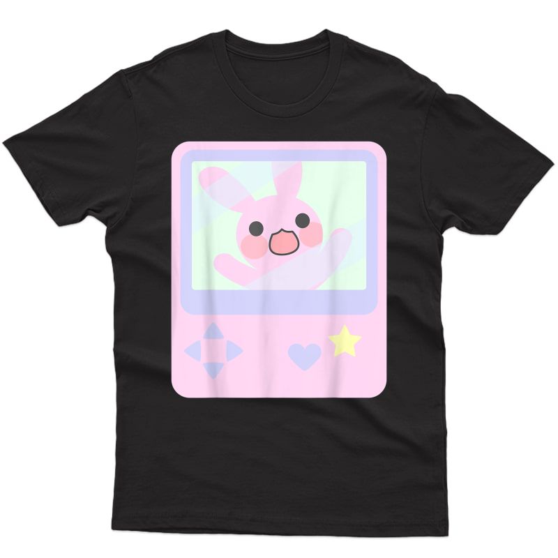 Kawaii Gamer Bunny Rabbit Pastel Shirt