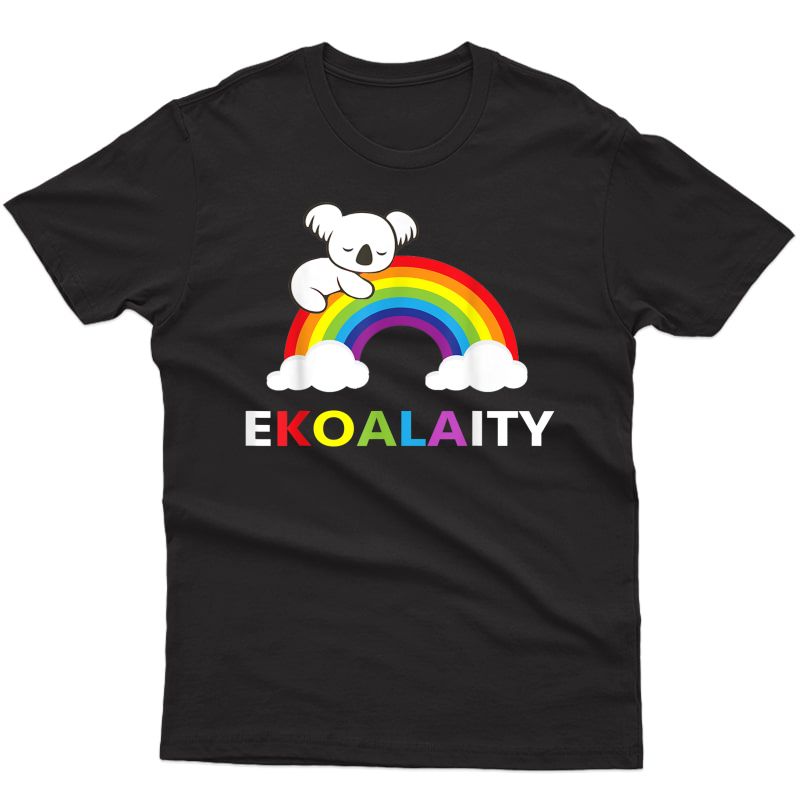 Koala Rainbow Flag Gay Pride Shirt Gift