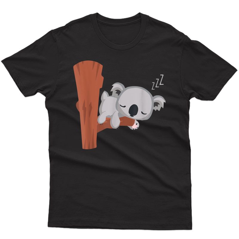 Koala Sleep Tshirt - Shirt Gift For Koala Lovers