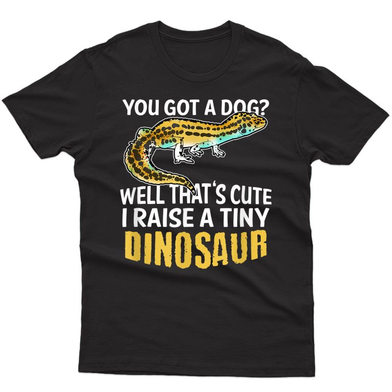 Leopard Gecko Pet Lizard Graphic Reptile Owner Gift Idea T-shirt
