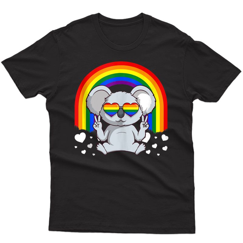 Lgbt Koala Bear Gay Pride Rainbow Lgbtq Cute Gift Tank Top Shirts