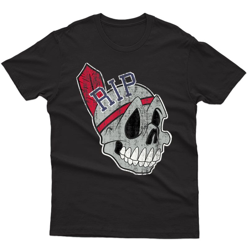 Long Live The Chief Distressed Cleveland Baseball T-shirt