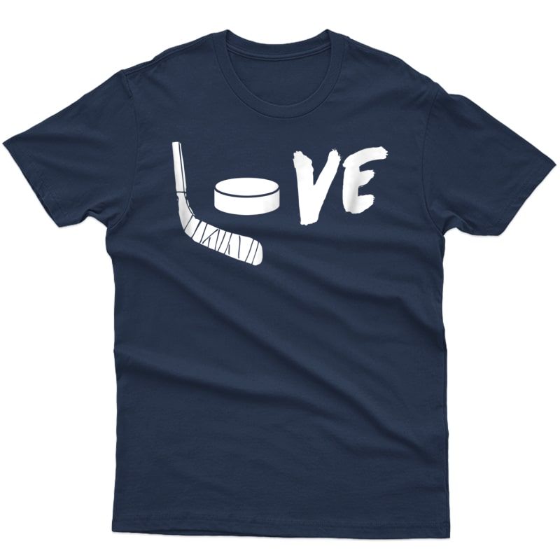 Love Hockey - Ice Hockey Shirt & Gift For Hockey Fans