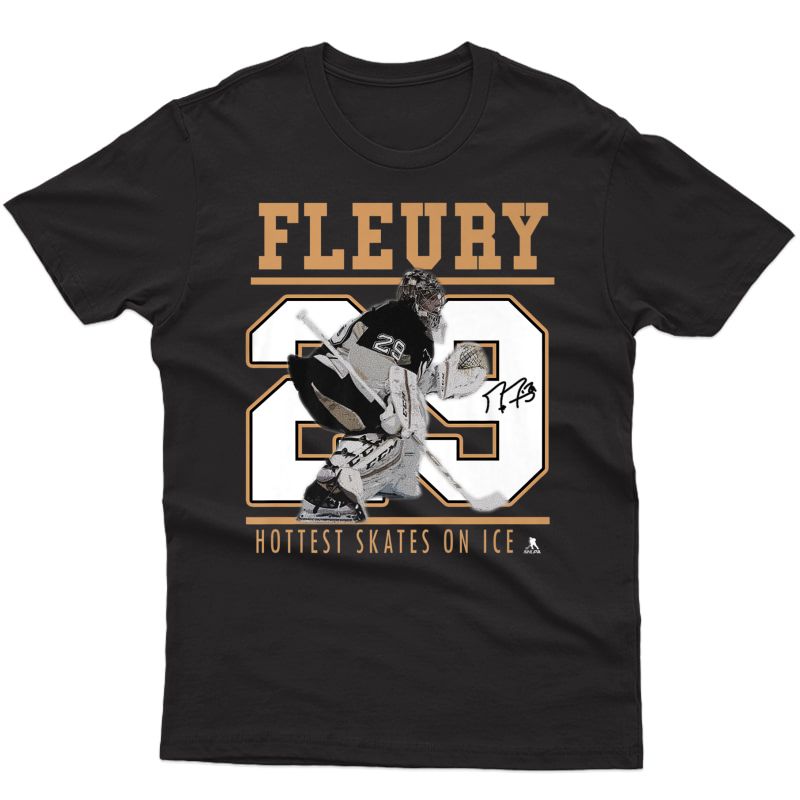 Marc-andre Fleury Las Vegas Knights Hockey T-shirt - Apparel