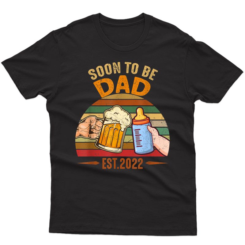 S Vintage - Soon To Be Dad 2022 Fathers Day T-shirt