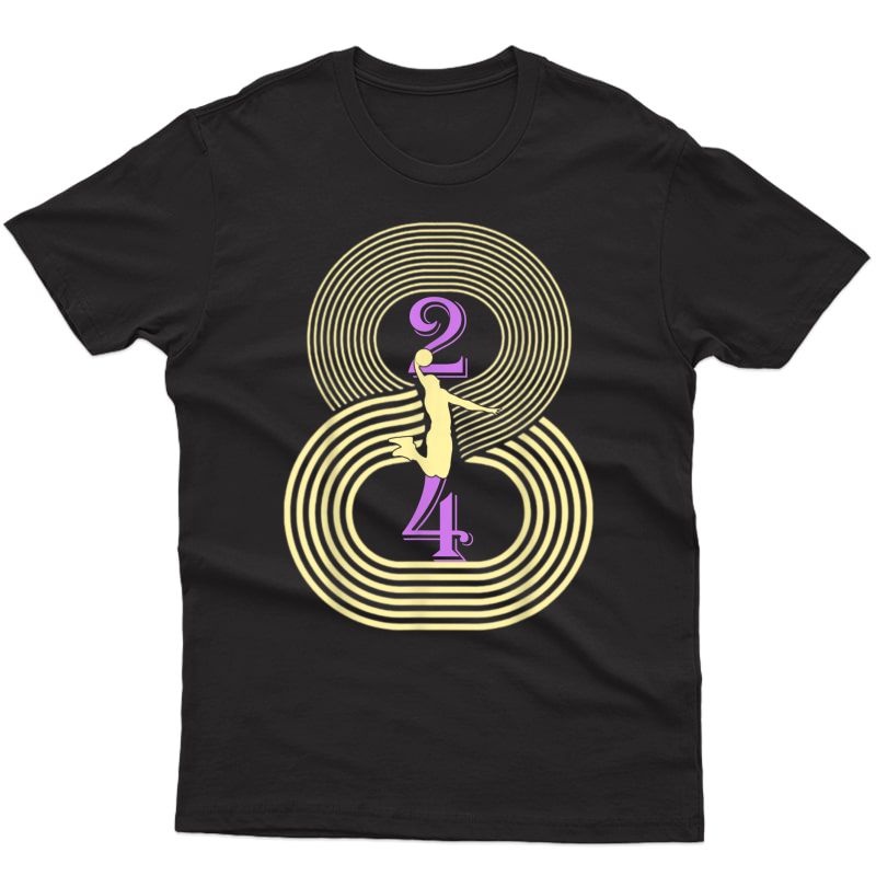 Number 8 And # 24 Basketball Sport Memorial T-shirt
