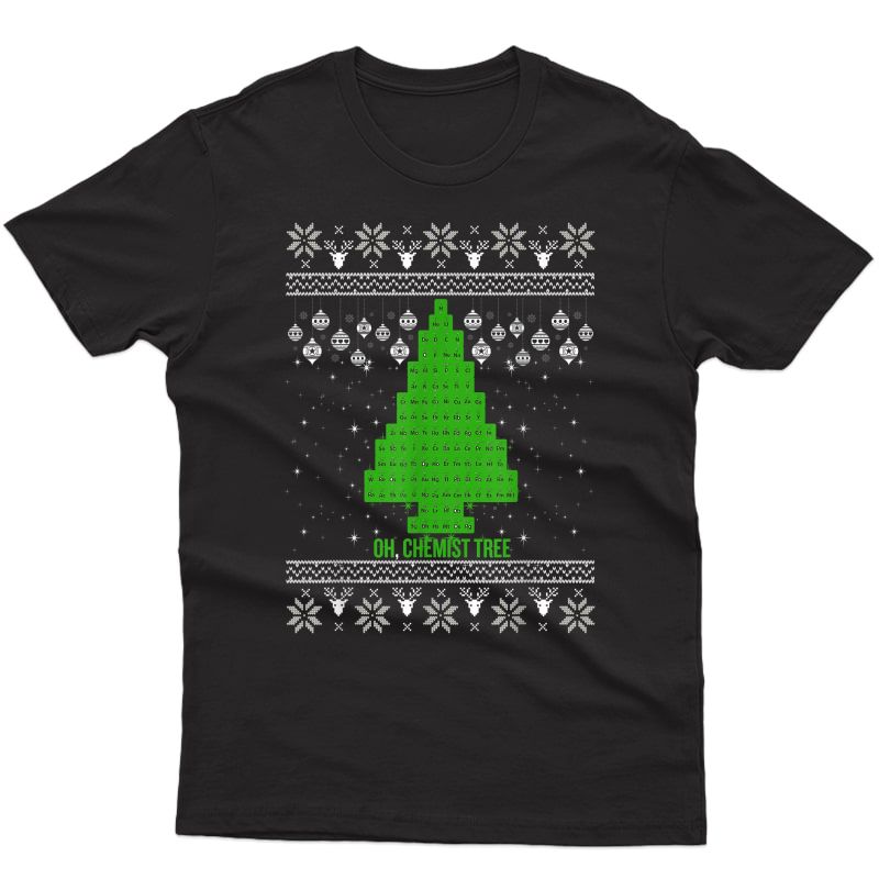 Oh Chemist Tree | Chemist Christmas T-shirt