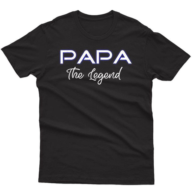 Papa The Legend | Italy Father Apparel Italiano Italian Dad T-shirt