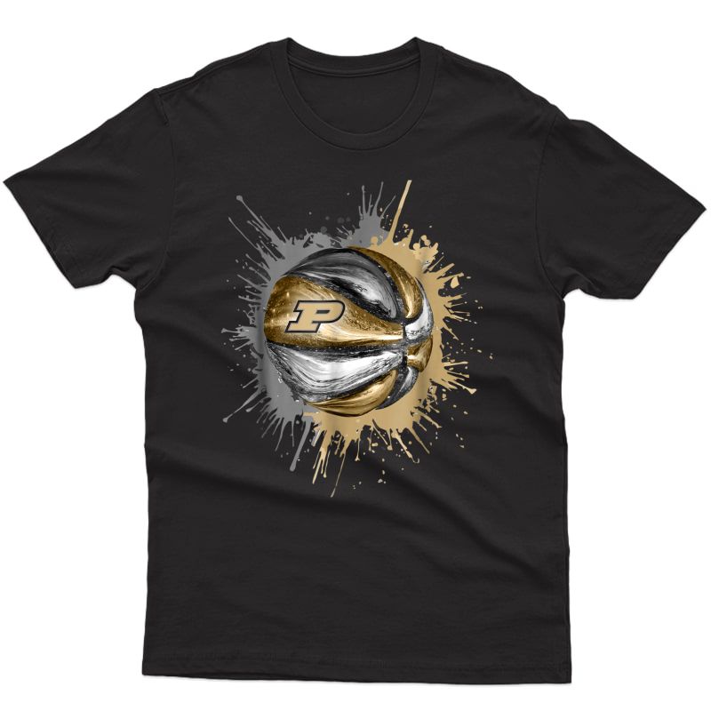 Purdue Boilermakers Hurricane Basketball T-shirt - Apparel
