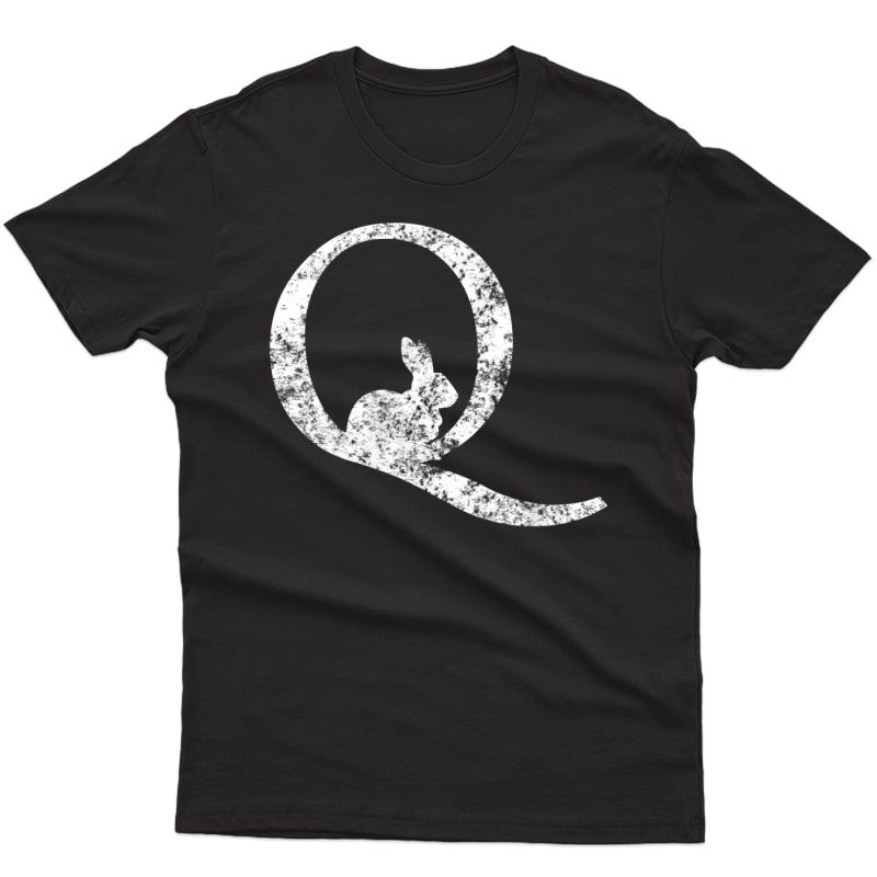 Rabbit Q Deep State Political Trump Patriotic Qanon T-shirt T-shirt