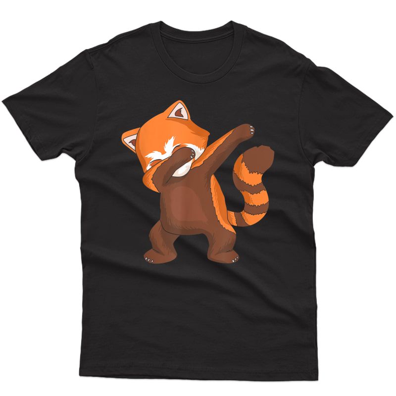 Red Panda Dabbing T-shirt Dab For Live Tee I Panda Lovers
