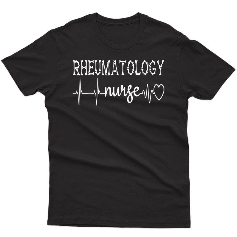 Rheumatology Nurse Rheumatologist Ekg Nursing Graduate Gift T-shirt