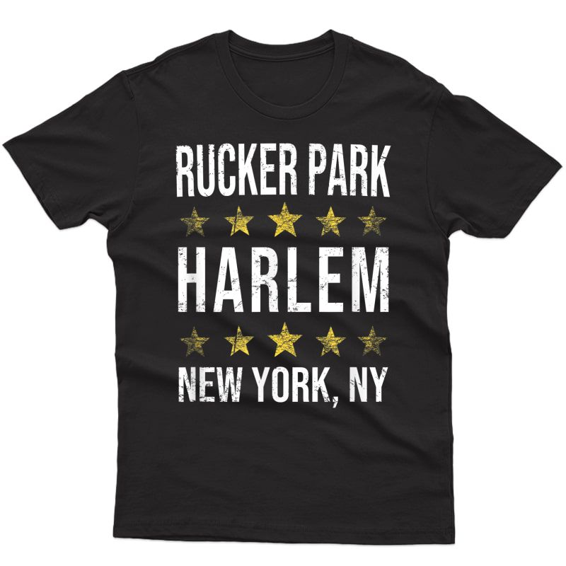 Rucker Park Basketball Harlem Ny Throwback Retro T Shirt