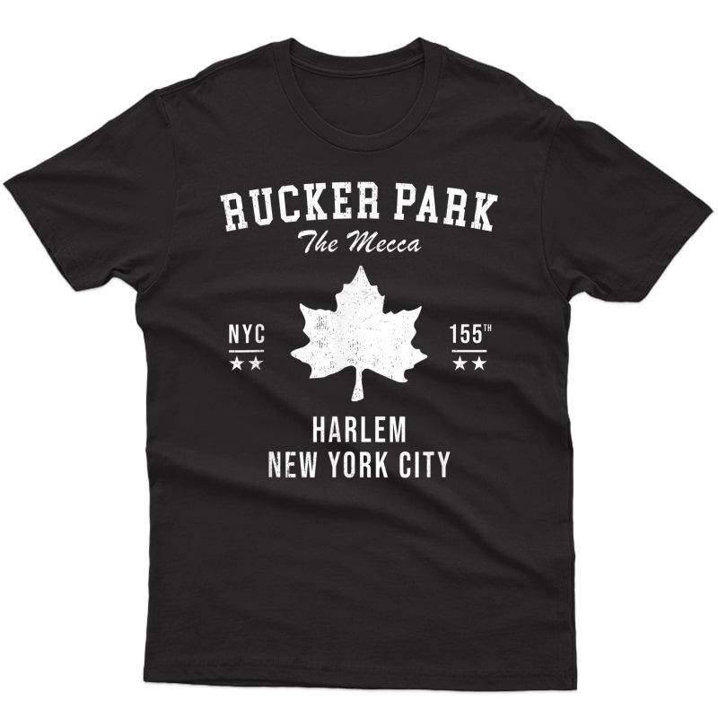 Rucker Park Basketball T-shirt - Harlem Nyc