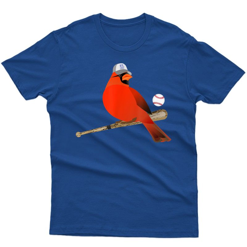 Saint Louis Red Cardinal T-shirt Funny Bird Design