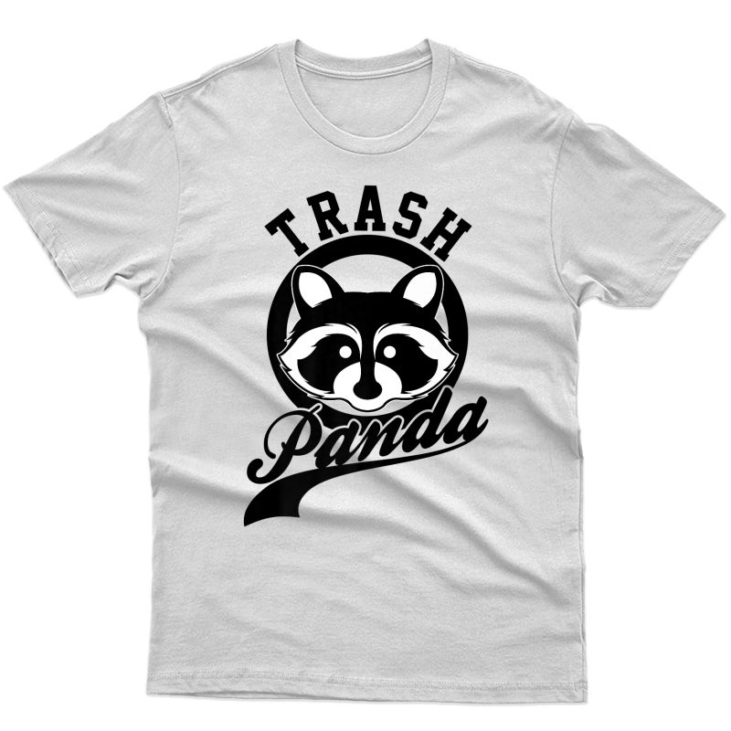 Save The Trash Pandas Funny Raccoon Animal Lover Funny Gift Premium T-shirt