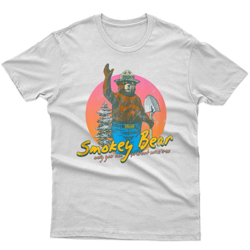 Smokey Bear Retro Smokey Bear Tank Top Shirts