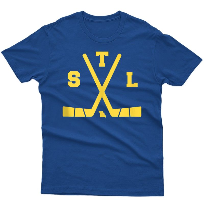 St Louis Ice Hockey State Outline Tank Top Shirts