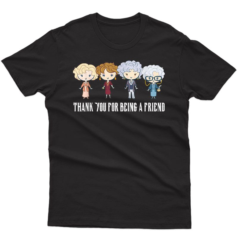 Thank You For-being A Golden Friend Girls Christmas T-shirt T-shirt
