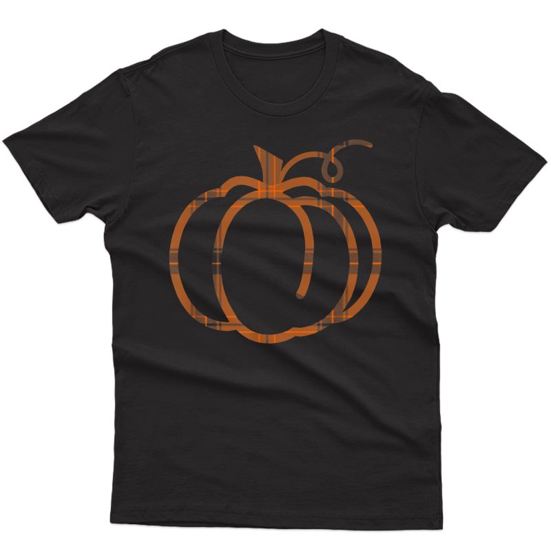 Thanksgiving Shirt Thanksgiving Tshirt Pumpkin Printed Short T-shirt