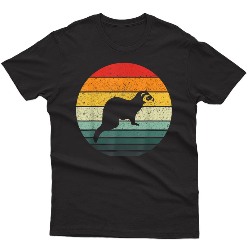 Vintage Ferret Retro Tee T-shirt