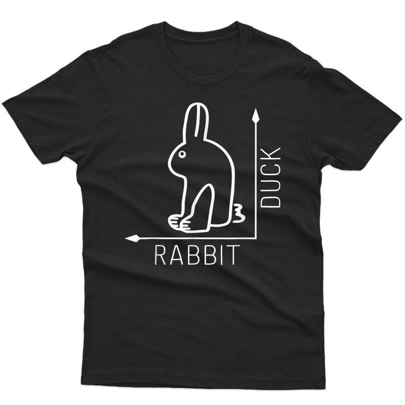 Wittgenstein Rabbit Duck - Philosopher Shirt