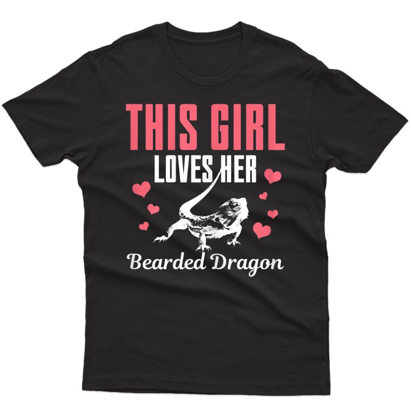  Bearded Dragon Mom Lizard Reptile Pet Mother's Day Gift T-shirt