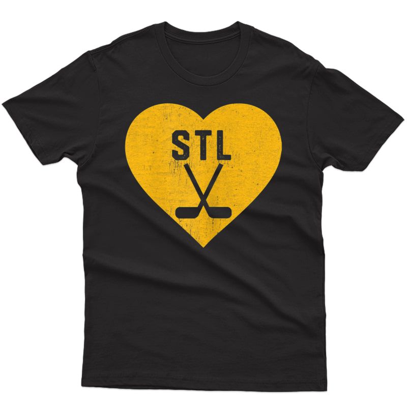  I Love Stl St. Louis Hockey T-shirt